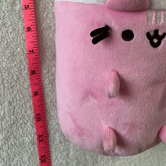 Pusheen Plush Strawberry Pink Lemonade Drink with Lemon Wedge, Medium - Picture 6 of 6